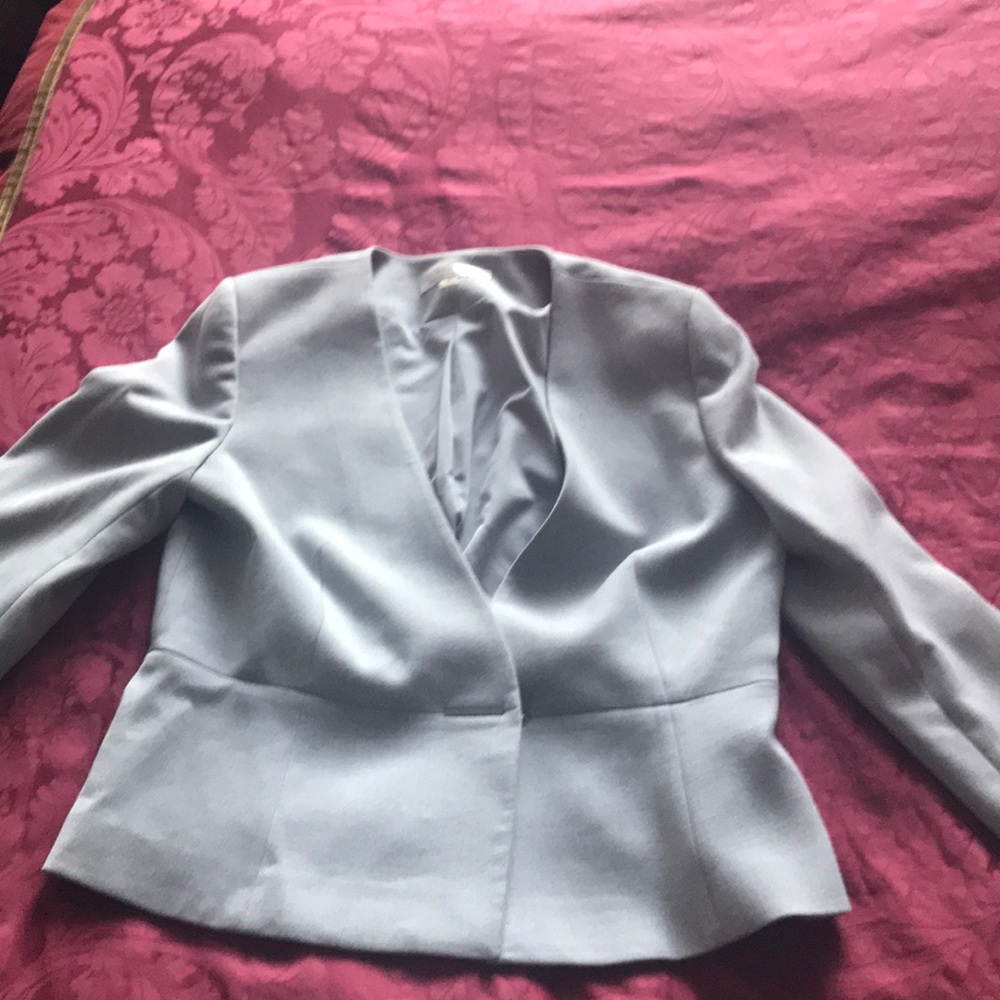 Powder Blue Tailored Blazer